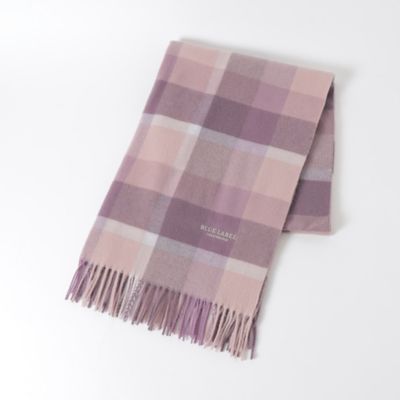 クレストブリッジチェックウォッシャブルカシミヤストール（５５７０４２３１＿＿）