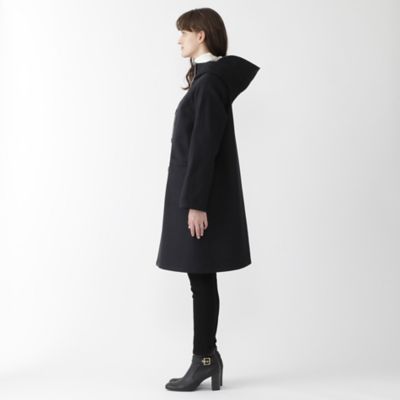 クレストブリッジチェックコットンダブルフェイスリバーシブルコート（５５Ａ０２６３３＿＿）