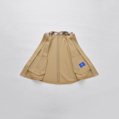 シャーリングビーバーマント（55B01436＿＿） | BLUE