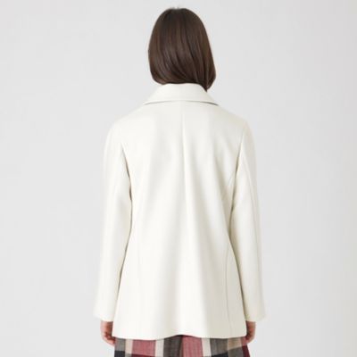 ツイルメルトンピーコート（55B01634＿＿） | BLUE LABEL