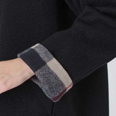 クレストブリッジチェックトーナルリバーフェイスショートコート（５５Ｂ０２４４７＿＿）