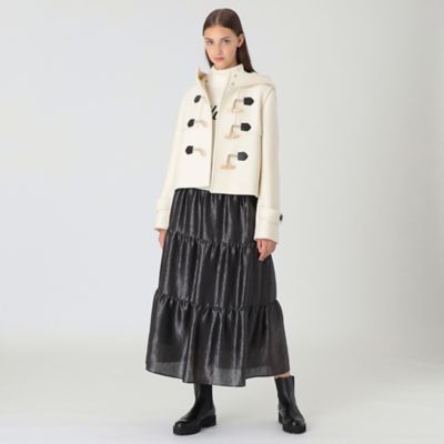 ツイルメルトンショートダッフルコート（55B05634＿＿