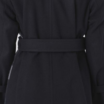 クレストブリッジチェックショートビーバーコート