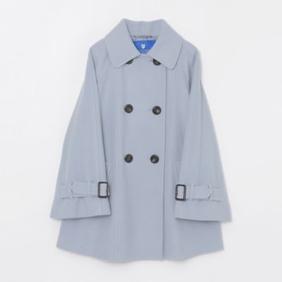 スペリオルメルトンケープコート（55B08267＿＿） | BLUE