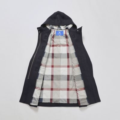 【Lサイズ✨】ブルーレーベルクレストブリッジ ダッフルコート チェック ベージュ 楽天市場】ブルーレーベルクレストブリッジ ダッフルの通販