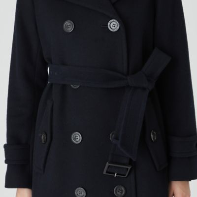 ショートビーバーライトラムトレンチコート（55B09286＿＿