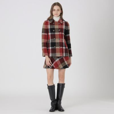 取扱店舗限定】クレストブリッジチェックロービングツイードジャケット