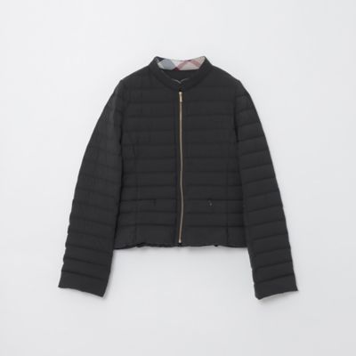 【新品タグ付】ブルーレーベルクレストブリッジ　ストレッチショートダウン38 セール】 BLUE LABEL / BLACK LABEL CRESTBRIDGE / ブルー