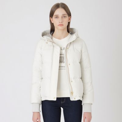 ＜BLUE LABEL CRESTBRIDGE (Women)＞ハイマルチピーチタフタショートダウンコート（５５Ｃ０４６５６＿＿）