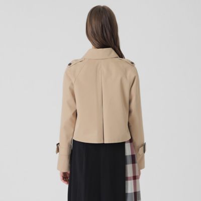 ライトギャバジンショートトレンチ（55F02620＿＿