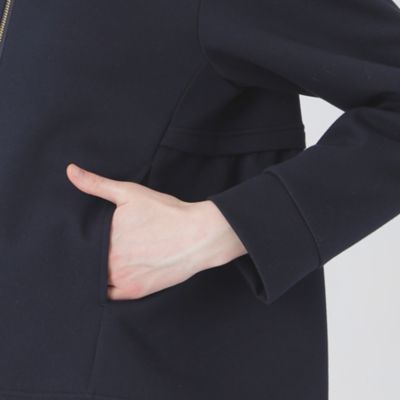 クレストブリッジチェックダンボールジップアップブルゾン（５５Ｆ０３１２４＿＿）