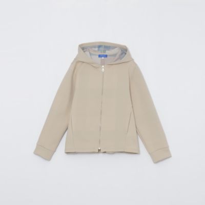 クレストブリッジチェックダンボールジップアップブルゾン（５５Ｆ０３１２４＿＿）