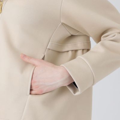 クレストブリッジチェックダンボールジップアップブルゾン（５５Ｆ０３１２４＿＿）