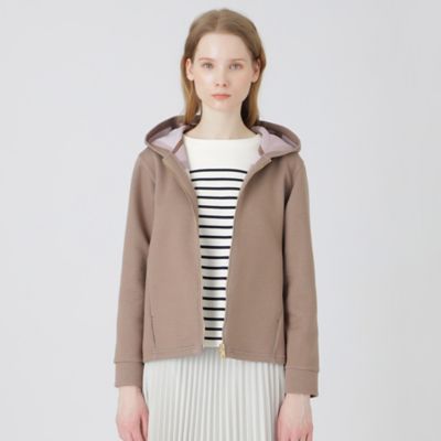 クレストブリッジチェックダンボールジップアップブルゾン（５５Ｆ０３１２４＿＿）