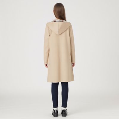 クレストブリッジチェックリバーシブルダンボールコーディガン