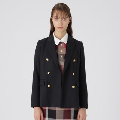 ＜BLUE LABEL CRESTBRIDGE (Women)＞ウールストレッチブレンドブレザージャケット（５５Ｆ０４６１９＿＿）