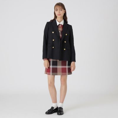 ウールストレッチブレンドブレザージャケット