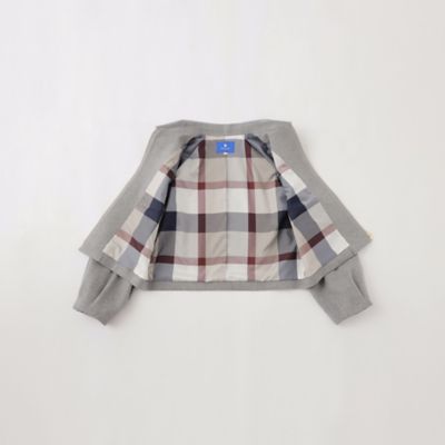 BLUE LABEL ブルーレーベル クレストブリッジ ジャケット ブルゾン36 WEB限定】シャーリングビーバーブルゾン