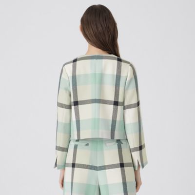 【一部店舗限定】クレストブリッジチェックツィードジャケット（５５Ｆ１０５６２＿＿）
