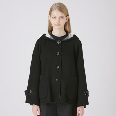 【美品】ブルーレーベル　クレストブリッジ　リバーシブル　ケープ　ポンチョ ブルーレーベル クレストブリッジ リバーシブル ポンチョ ケープ