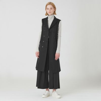 ＜BLUE LABEL CRESTBRIDGE (Women)＞【Ｂｌｕｅ　Ｌａｂ：ＥＺＵＭｉ】クリアテンションツイルジレ（５５Ｆ１２１４２＿＿）