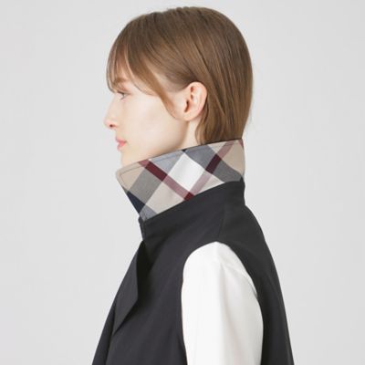 ハイカウントナノショートベスト（55F15578＿＿） | BLUE