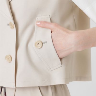 ブルーレーベルクレストブリッジ ハイカウントナノショートベスト BLUE LABEL / BLACK LABEL CRESTBRIDGE｜ハイカウントナノ