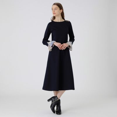 コンパクトクリアーポンチワンピース（５５Ｊ０２１０７＿＿） | BLUE LABEL CRESTBRIDGE  (Women)/ブルーレーベル・クレストブリッジ | 三越伊勢丹オンラインストア・通販【公式】