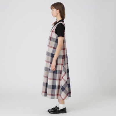 限定カラーあり】クレストブリッジチェッククールドライドレス