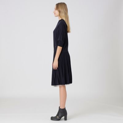 バイカラーニットセットアップワンピース（55J06820＿＿  