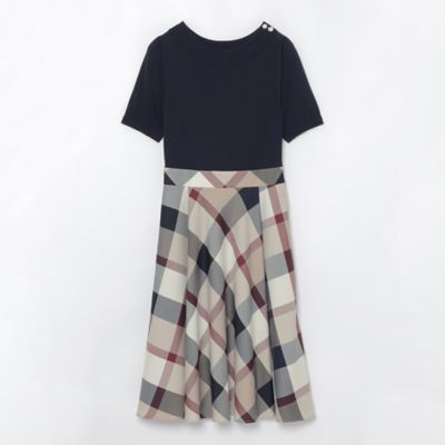 限定カラーあり】オーセンティックニットドッキングドレス 