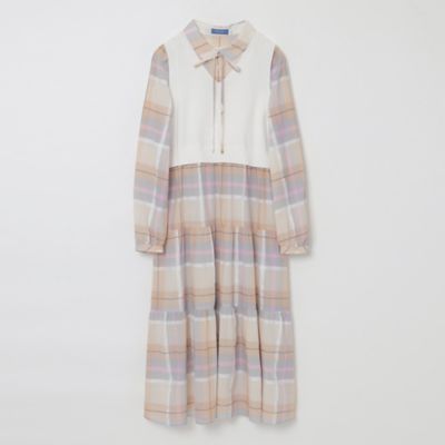 クレストブリッジチェックシャドードビードッキングドレス（５５Ｊ０８５２０＿＿）