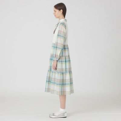 クレストブリッジチェックシャドードビードッキングドレス（５５Ｊ０８５２０＿＿）