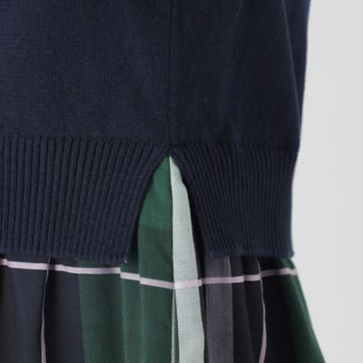 クレストブリッジチェックシャドードビードッキングドレス（５５Ｊ０８５２０＿＿）