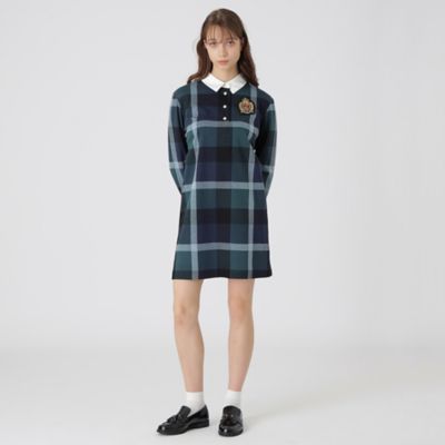 BLUE LABEL CRESTBRIDGE フリンジジャカードコンビドレス BLUE LABEL CRESTBRIDGE フリンジジャカードコンビドレス - メルカリ