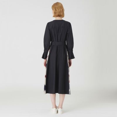 ハイカウントコットンタイプライターシャツワンピース