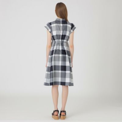 クレストブリッジチェックライトクロッシングツイルドレス