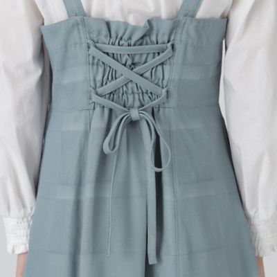 クレストブリッジチェックジャカードジャンパードレス（５５Ｊ１３１４５＿＿）