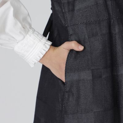 クレストブリッジチェックジャカードジャンパードレス（５５Ｊ１３１４５＿＿）