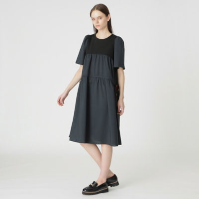 完売商品 ライトトロクリアシャツドレス36 - ワンピース