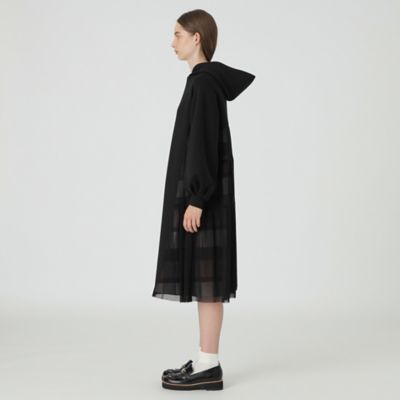 バックチュールポンチドレス（55J13430＿＿） | BLUE