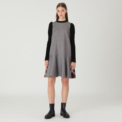 ツイードドッキングドレス（55J15672＿＿） | BLUE LABEL