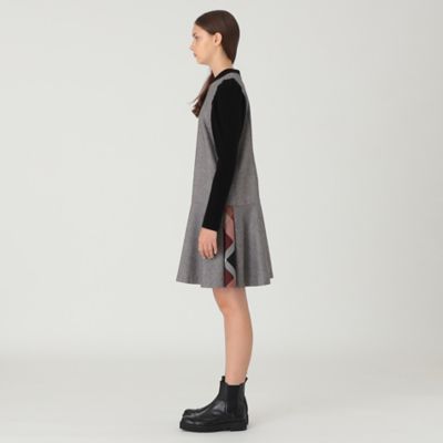 ツイードドッキングドレス（55J15672＿＿） | BLUE LABEL