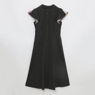 ブルーレーベルクレストブリッジ　シルキータフタシャツドレス シルキータフタドレス（55J20367＿＿） | BLUE LABEL