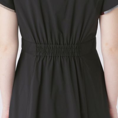 シルキータフタシャツドレス（55J17163＿＿） | BLUE