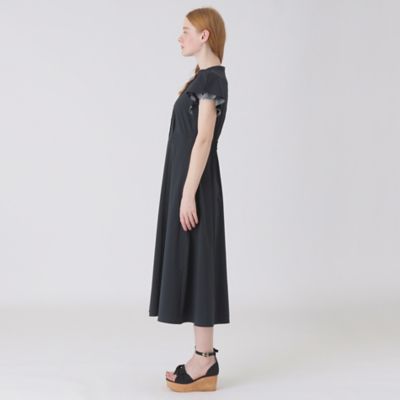 シルキータフタシャツドレス（55J17163＿＿） | BLUE