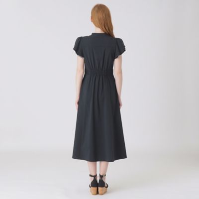 シルキータフタシャツドレス（55J17163＿＿） | BLUE