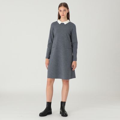 【試着のみ】24AW 完売 ペルートライアングルニット グレー ペルー トライアングルニット かぐれ (kagure) グレー - メルカリ