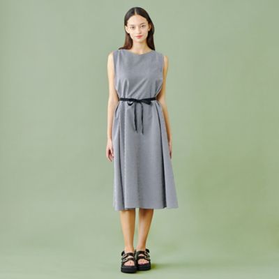 ＜BLUE LABEL CRESTBRIDGE (Women)＞【ＷＥＢ限定】ギンガムサッカーマキシドレス（５５Ｊ１９３３７＿＿）