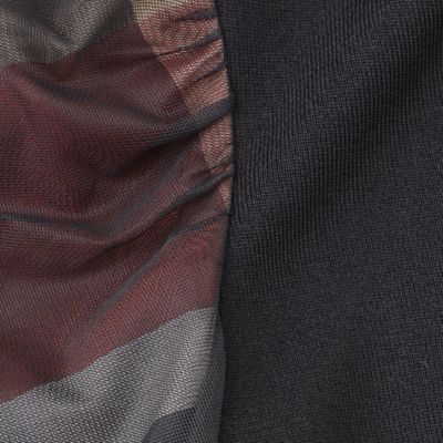 【ＷＥＢ限定】チュールスリーブニットドッキングドレス（５５Ｊ１９４６７＿＿）